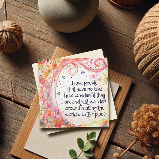 Menschen, die die Welt besser machen, danken Ihnen Einladung