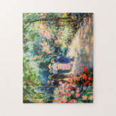 Menschen, die durch den Garten der Rose gehen Puzzle (Vertikal)