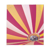 Menschen, die einen Heißluftballon, Fort Collins, Notizblock (Vorderseite)