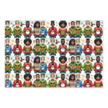 Menschen, die lustige Weihnachtssüßer tragen