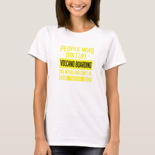 Menschen, die Menschen nicht mögen, die den Vulkan T-Shirt