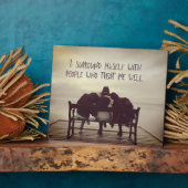 Menschen, die mich gut Leckerei haben Fotoplatte (Seite)