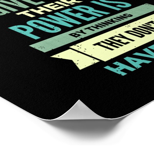 Menschen, die positive Motivation fördern Poster (Ecke)