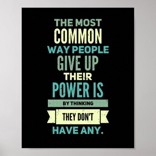 Menschen, die positive Motivation fördern Poster (Vorne)