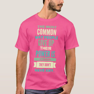 Menschen, die positive Motivation fördern T-Shirt