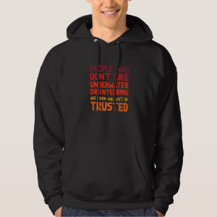Menschen, die Unterwasser-Orientierungslauf nicht Hoodie