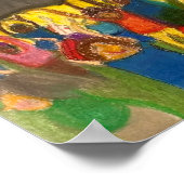 Menschen, die zusammenarbeiten, um die Unterdrücku Poster (Ecke)