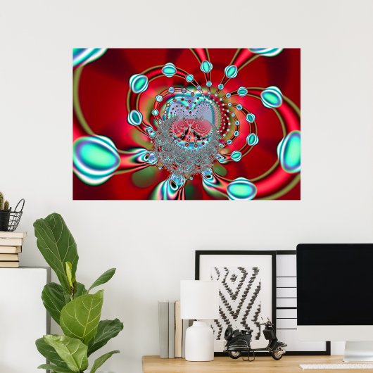 "Menschen einschalten", Poster (Heimbüro)