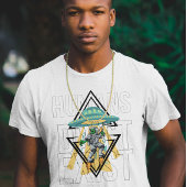 Menschen existieren nicht Funny Geek Ufo Alien Gra T-Shirt