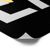 Menschen existieren nicht | Weltraumforschung Alie Poster (Ecke)