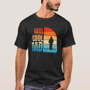 Menschen Fischer Papa Männer Rolle Cool Dad Vatert T-Shirt