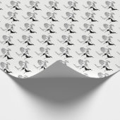 Menschen-Frau-Hunde-gefülltIn-ArtDeco-Trans-BG-ADD Geschenkpapier (Ecke)