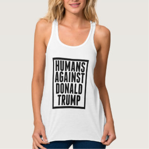Menschen gegen Donald Trump Tank Top