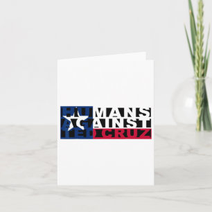 Menschen gegen Ted Cruz Karte