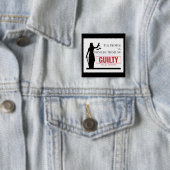 Menschen gegen Trump Guilty Verdikt Button (Beispiel)