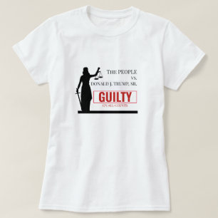 Menschen gegen Trump Guilty Verdikt T-Shirt