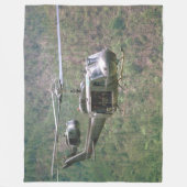 MENSCHEN IM FLUG FLEECEDECKE (Vorderseite)