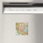 Menschen in Asien und Europa Magnet (In Situ (Geschirrspüler))