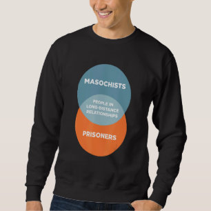 Menschen in weit entfernten Beziehungen Sprichwort Sweatshirt