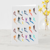 Menschen Kunst in Aquarellkunst Karte (Gelbe Blume)