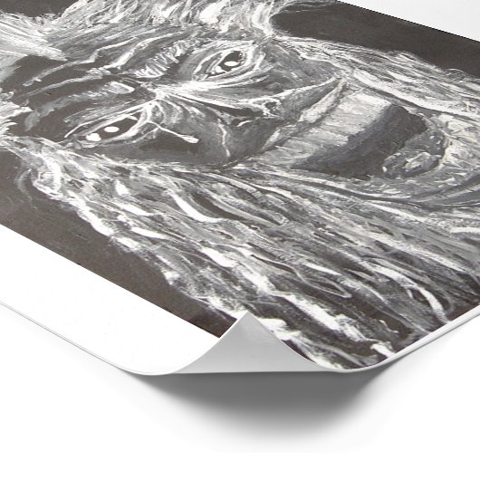 MENSCHEN LACHTEN, BIS ES SCHÄDIGT POSTER (Ecke)