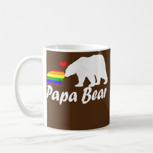 Menschen LGBT Papa Bär Gay Pride Gleichberechtigun Kaffeetasse