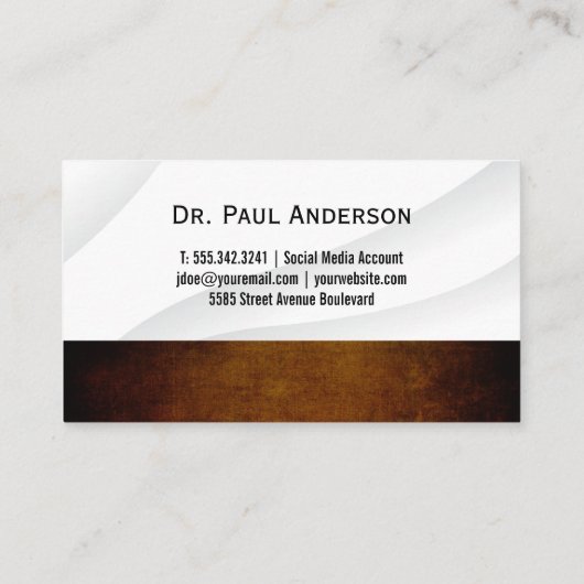 Menschen-Logos und Schild Visitenkarte (Rückseite)