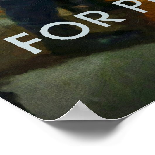 Menschen mit Ethik Poster (Ecke)