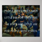 Menschen mit Ethik Poster (Vorne)