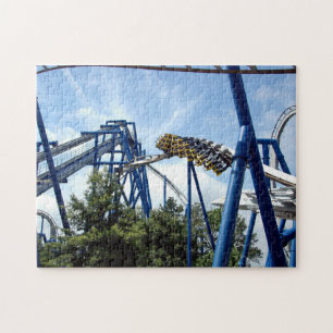 Menschen mit Roller-Untersetzer Puzzle