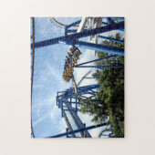 Menschen mit Roller-Untersetzer Puzzle (Vertikal)