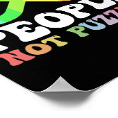 Menschen nicht rätseln Autismus Bewusstsein Neurov Poster (Ecke)