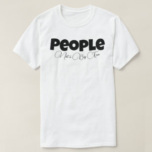 Menschen ohne großen Lüfter T-Shirt