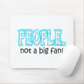 Menschen ohne großen Ventilator Mousepad (Mit Mouse)