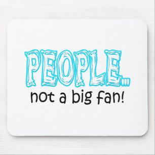 Menschen ohne großen Ventilator Mousepad