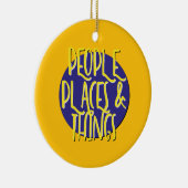Menschen Orte & Dinge Erholung Slogan Ornament (Rechts)