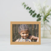 Menschen Postkarte (Stehend Vorderseite)