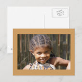 Menschen Postkarte (Vorne/Hinten)