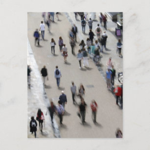 Menschen Postkarte