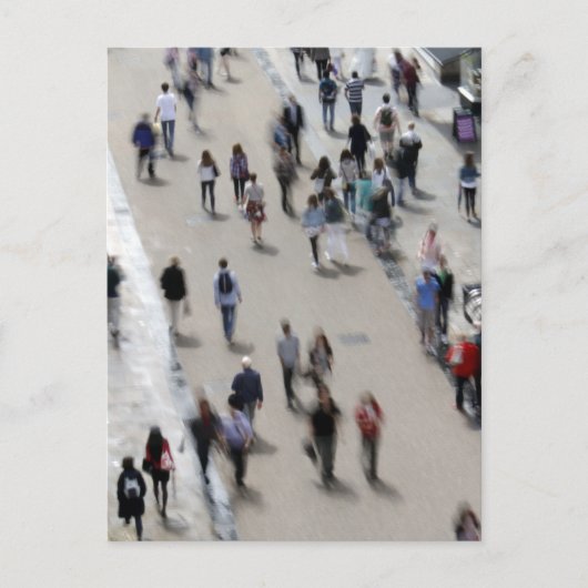 Menschen Postkarte (Vorderseite)