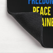 Menschen Problem Freiheit Probleme Friedensproblem Mousepad (Ecke)