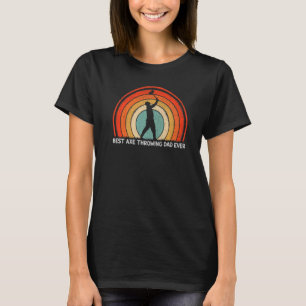 Menschen Retro-Stil Vintage-Bester-Axt-Werfen-Dad- T-Shirt