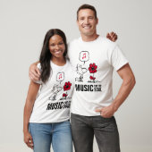 MENSCHEN| Rotes und schwarzes Muster T-Shirt (Unisex)