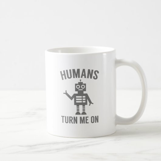 Menschen schalten mich an kaffeetasse (Rechts)