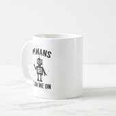Menschen schalten mich an kaffeetasse (Vorderseite Links)