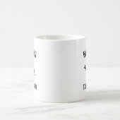 Menschen schalten mich an kaffeetasse (Mittel)