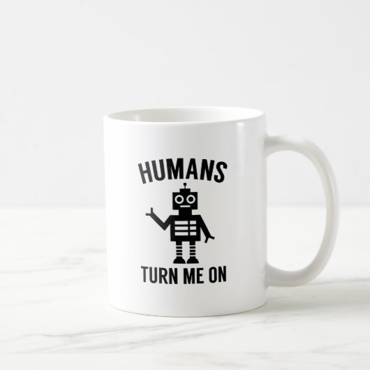 Menschen schalten mich an kaffeetasse (Rechts)
