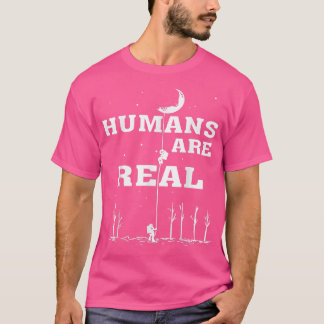 Menschen sind echtes Raumfahrtastronaut-Funny-T-Sh T-Shirt