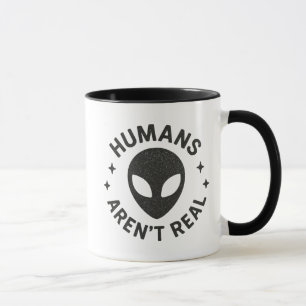 Menschen sind nicht real tasse