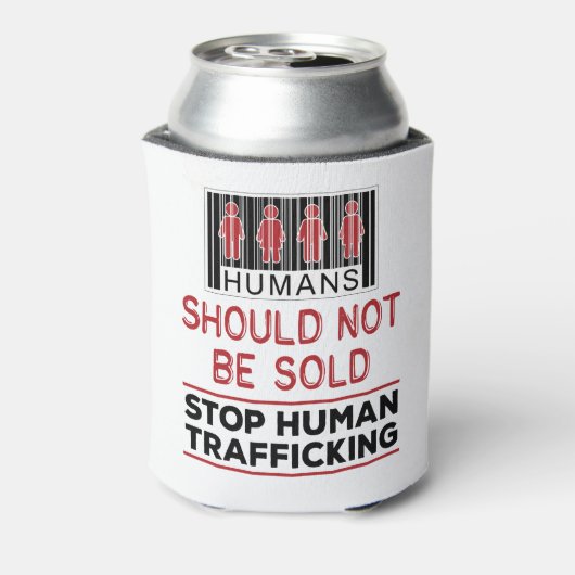 Menschen sollten nicht verkauft werden, um den Men Dosenkühler (Kanne Rückseite)